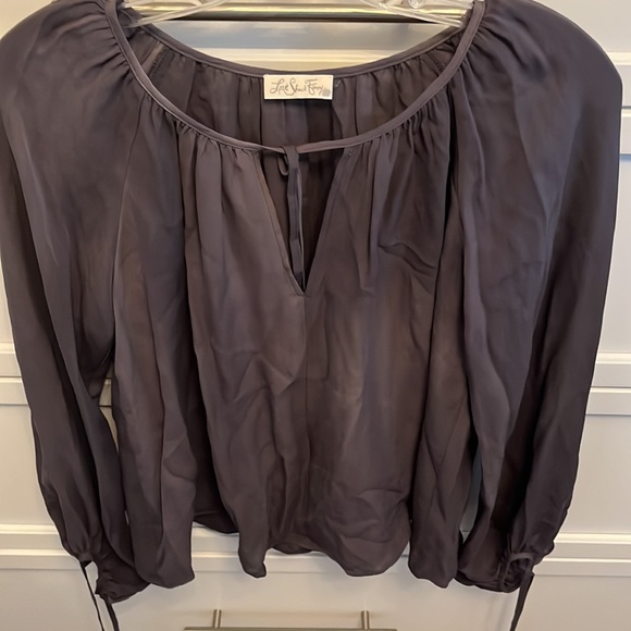 LoveShackFancy washed silk blouse - Picture 4 of 4